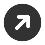 Arrow Up Right Circle SVG Icon